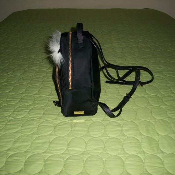 Kate Spade Star Bright black Owl Tomi Nylon Backpack main image 14